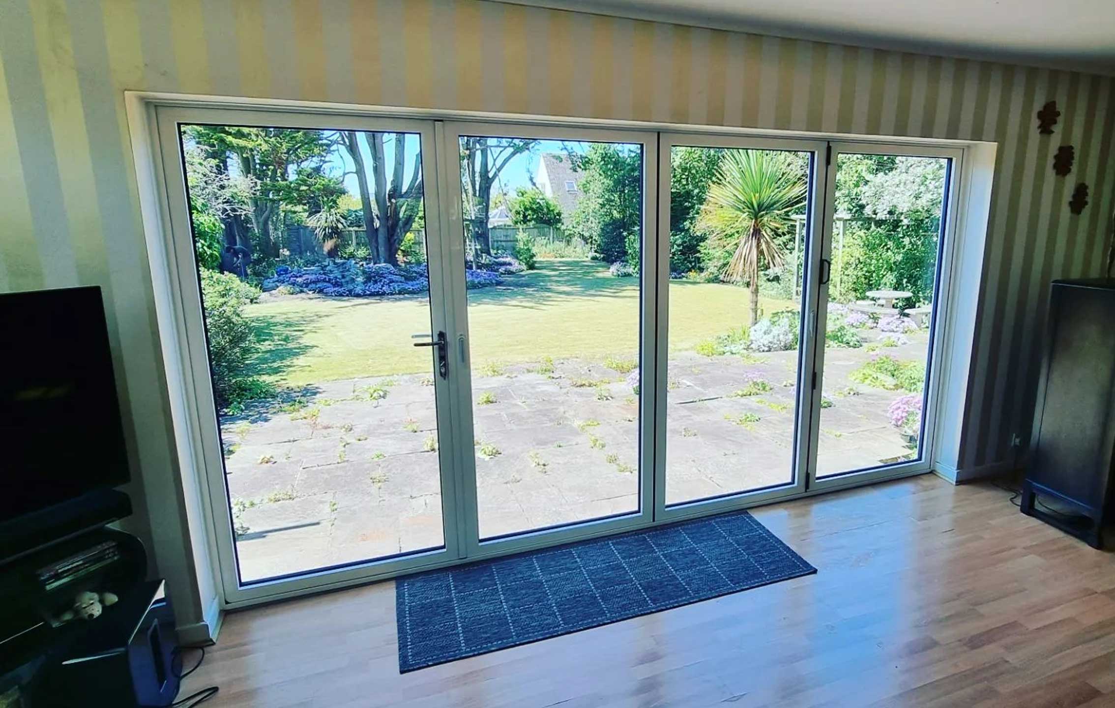 Aluminium Bi Folding Doors In Rochdale Aluminium Bi Folding Doors In